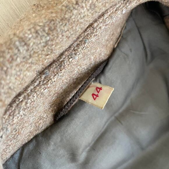 Vintage military style wool trench - Picture 2 of 4